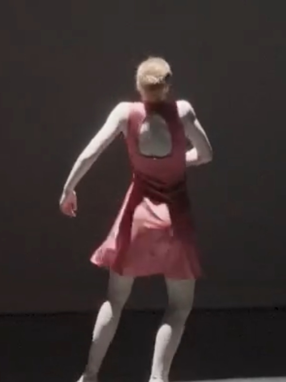 Red/pink dance costume dress - Picture 2 of 3